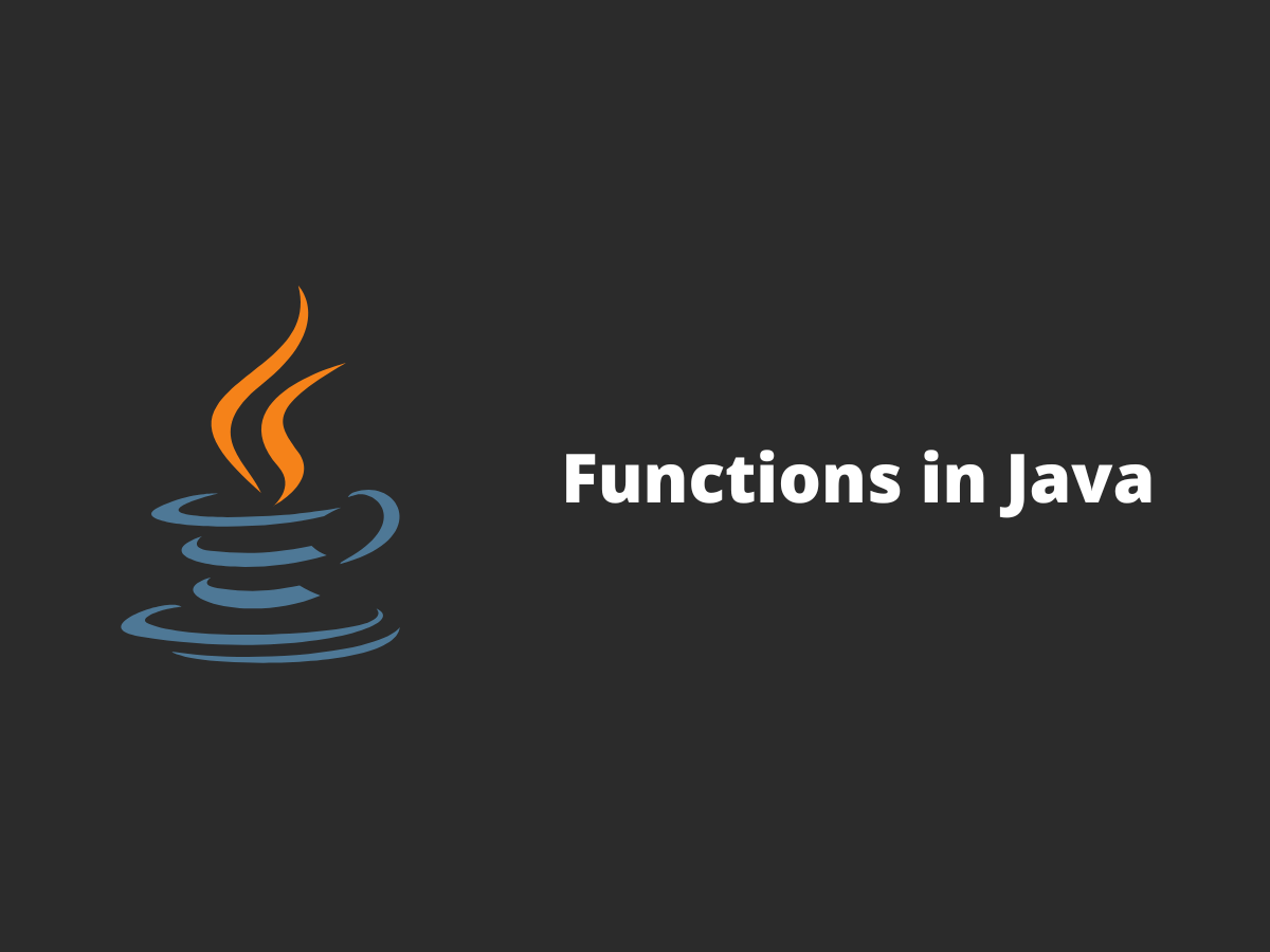 Cover image for Functions in Java